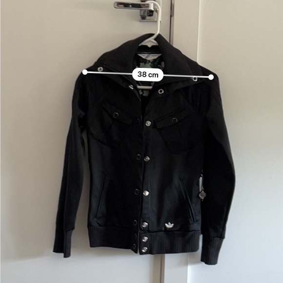 Adidas black zipper Jacket in Size XS - Picture 6 of 10